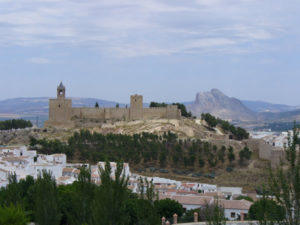 Alcazaba, Antequera, Andalousie, Espagne. Auteur et Copyright Liliana Ramerini
