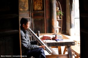 Homme, Tuanshan, Yunnan, Chine. Auteur et Copyright Marco Ramerini